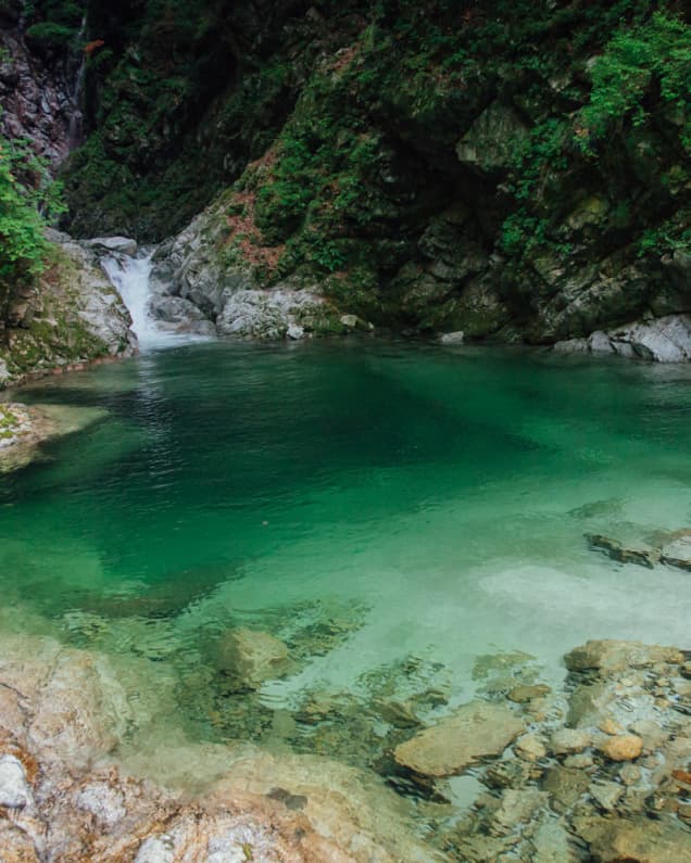 Sengafuchi in Ojiragawa Canyon