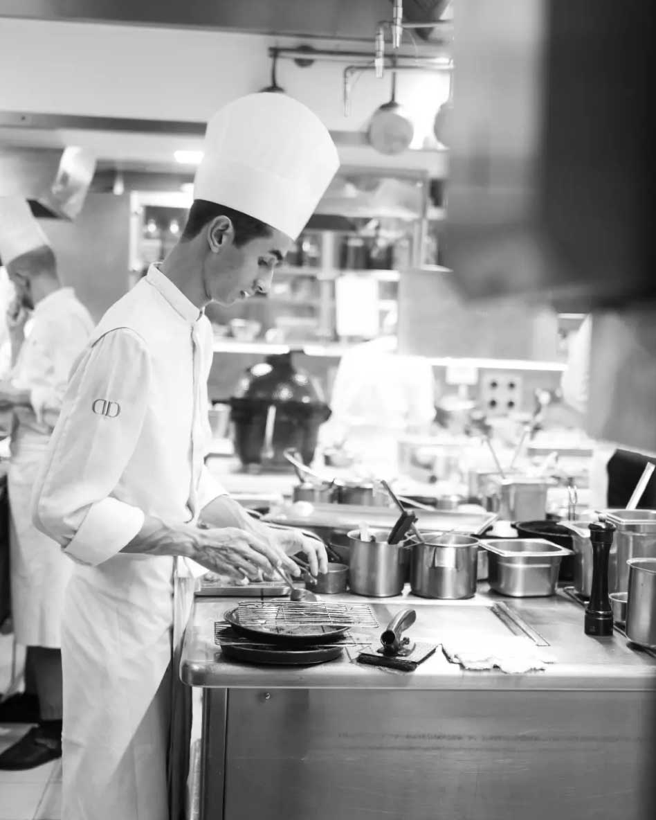 Alain Ducasse at the Dorchester